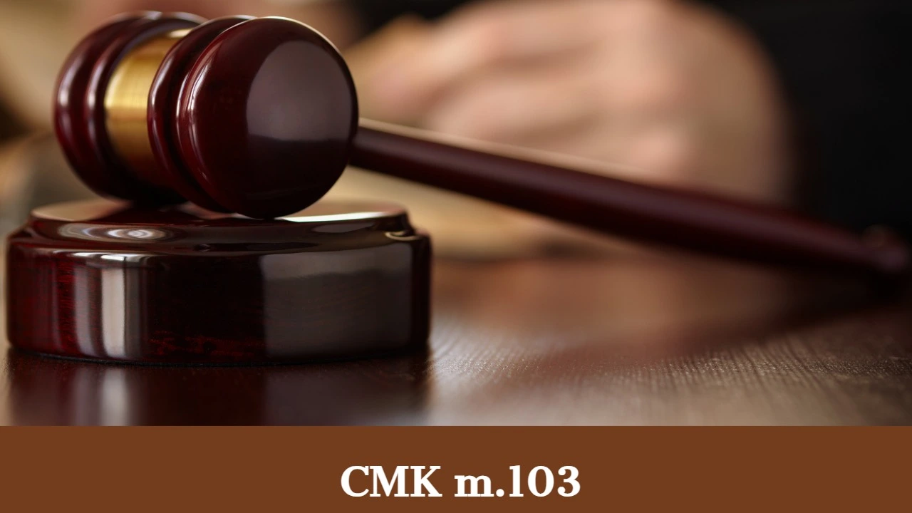 CMK Madde 103 Cumhuriyet Savcısının Tutuklama Kararının Geri Alınmasını İstemesi