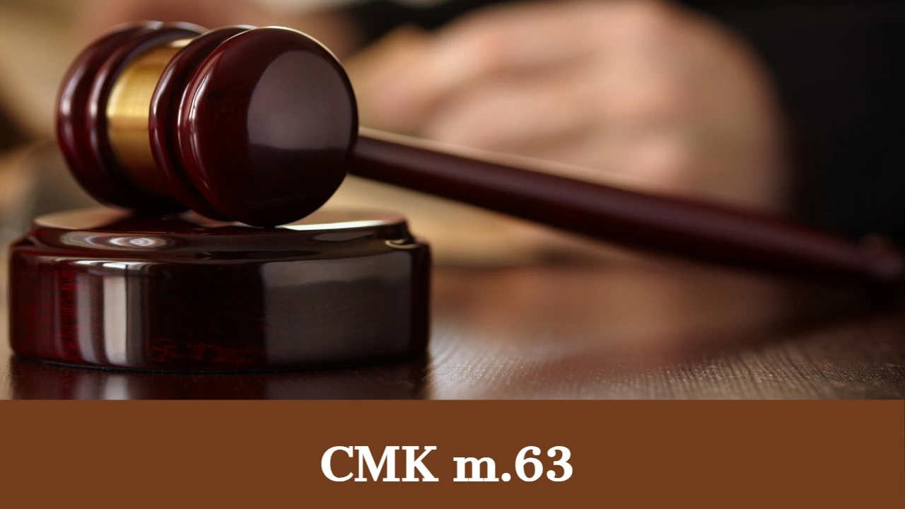 CMK Madde 63 Bilirkişinin Atanması