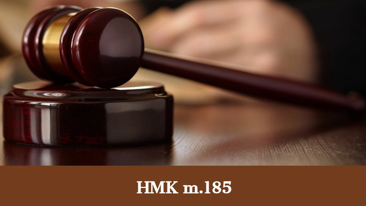 HMK Madde 185 Toplu Mahkemelerde Tahkikatın Sona Ermesi